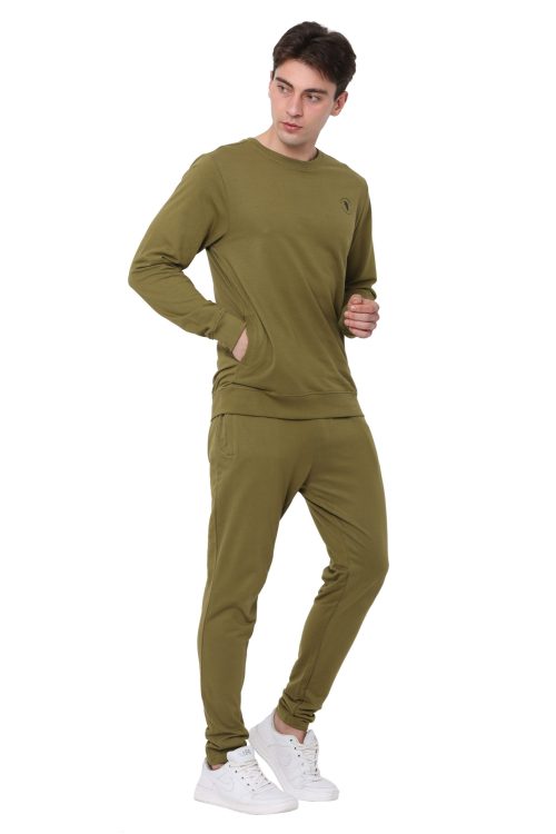 ANTI-MICROBIAL MEN’S TRACKPANT (OLIVE GREEN)